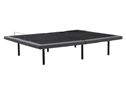 Adjustable base laying flat on white background