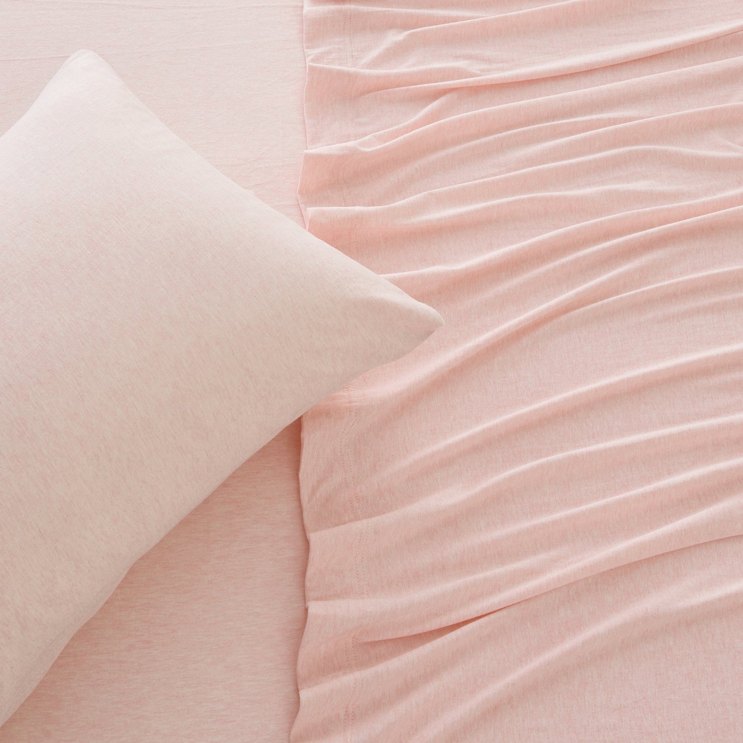 Sleep City Twin / Winter White Sheets 4-Piece Jersey Sheet - Carmen Collection Great Bay Home