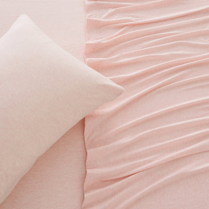 Sleep City Twin / Winter White Sheets 4-Piece Jersey Sheet - Carmen Collection Great Bay Home