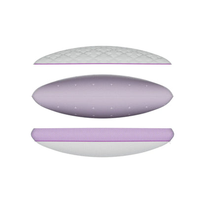 Lavender memory foam cooling pillow | Sleep City