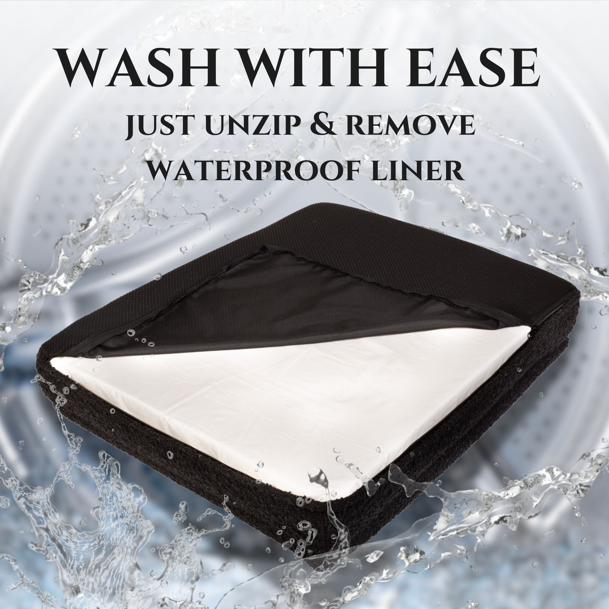 waterproof dog bed cover machine washable