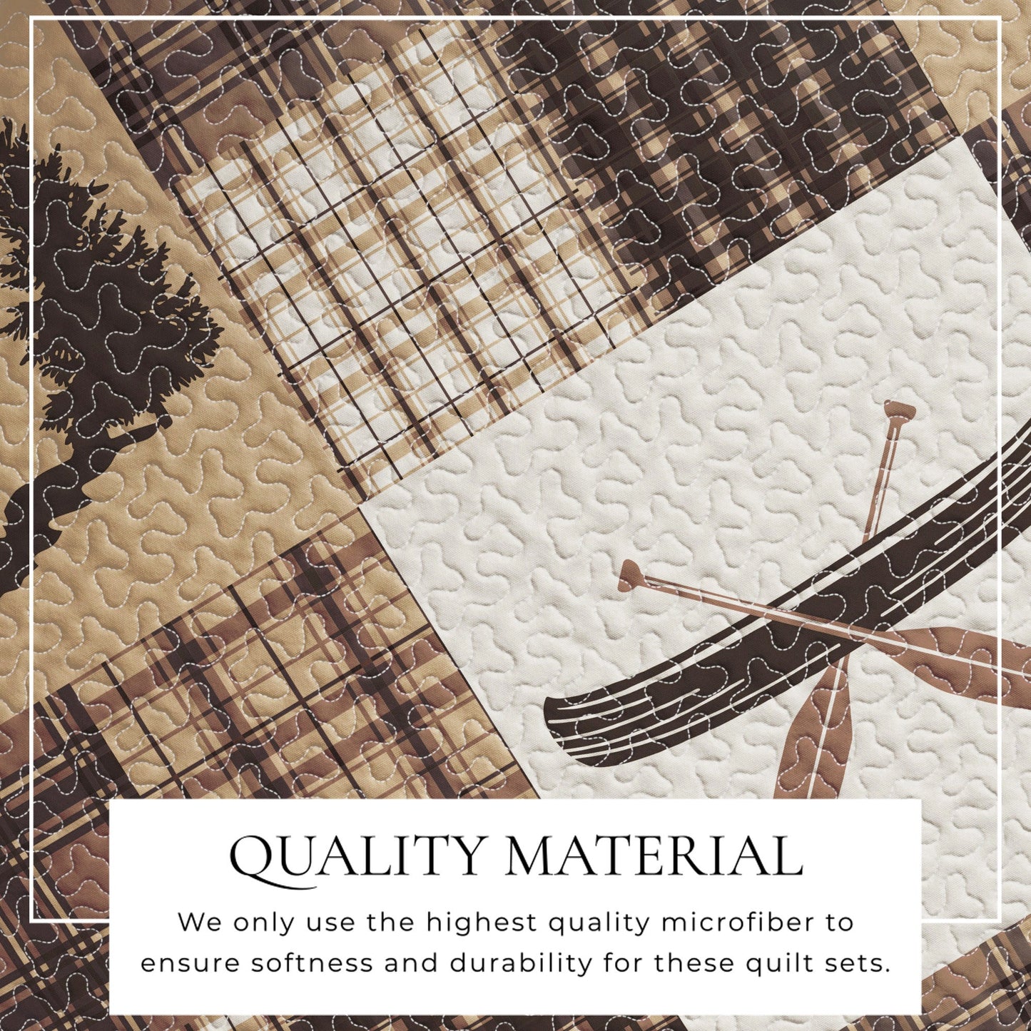 Redwood Lodge 3 Piece Quilt Set