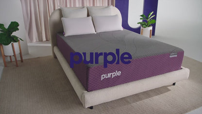 informational product video for the purple restore premier mattress