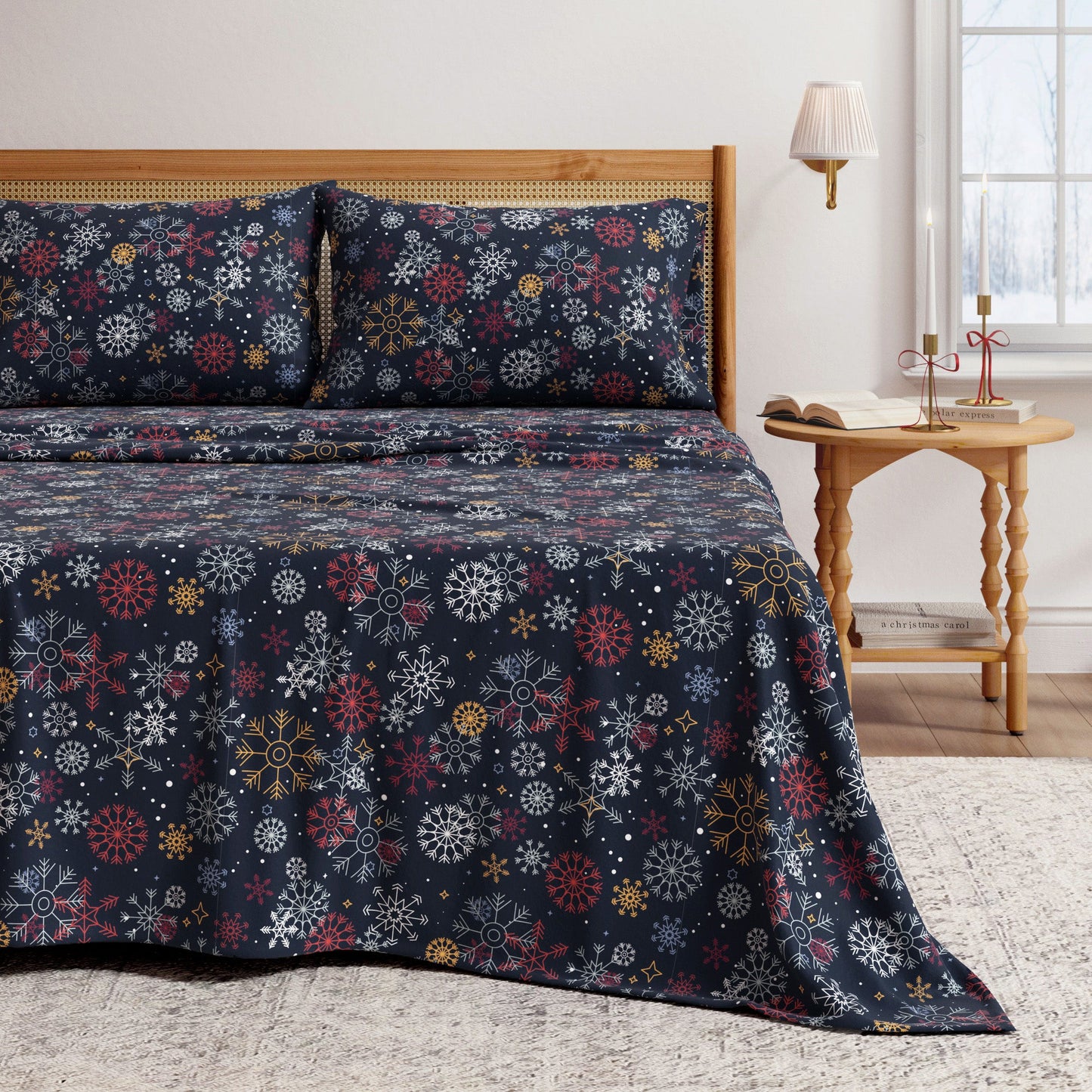 4-Piece Turkish Cotton Flannel Sheet - Lakeview Collection