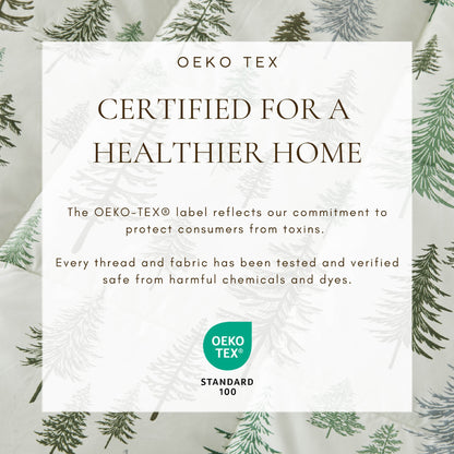 Reversible Christmas Comforter and Sham Set - Holiday / Lodge Odette Collection