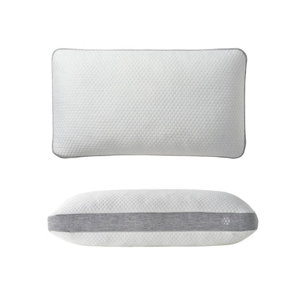 Two pillows on a white background