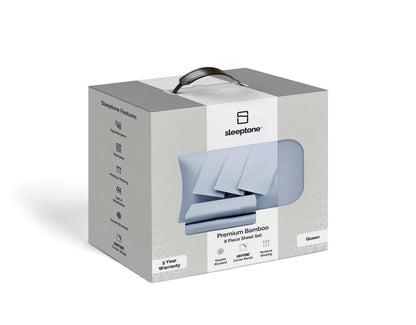 sleeptone bed sheets premium bamboo 6 piece sheet set