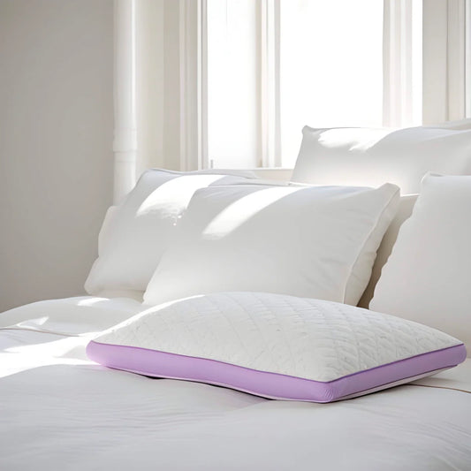 Lavender memory foam cooling pillow | Sleep City