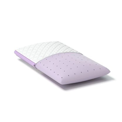 Lavender memory foam cooling pillow | Sleep City
