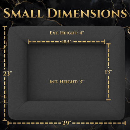 small orthopedic dog bed dimensions