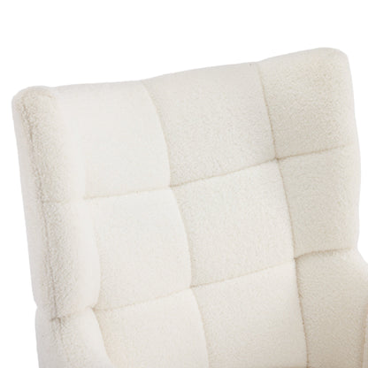 Close-up of a textured white chair on a white background