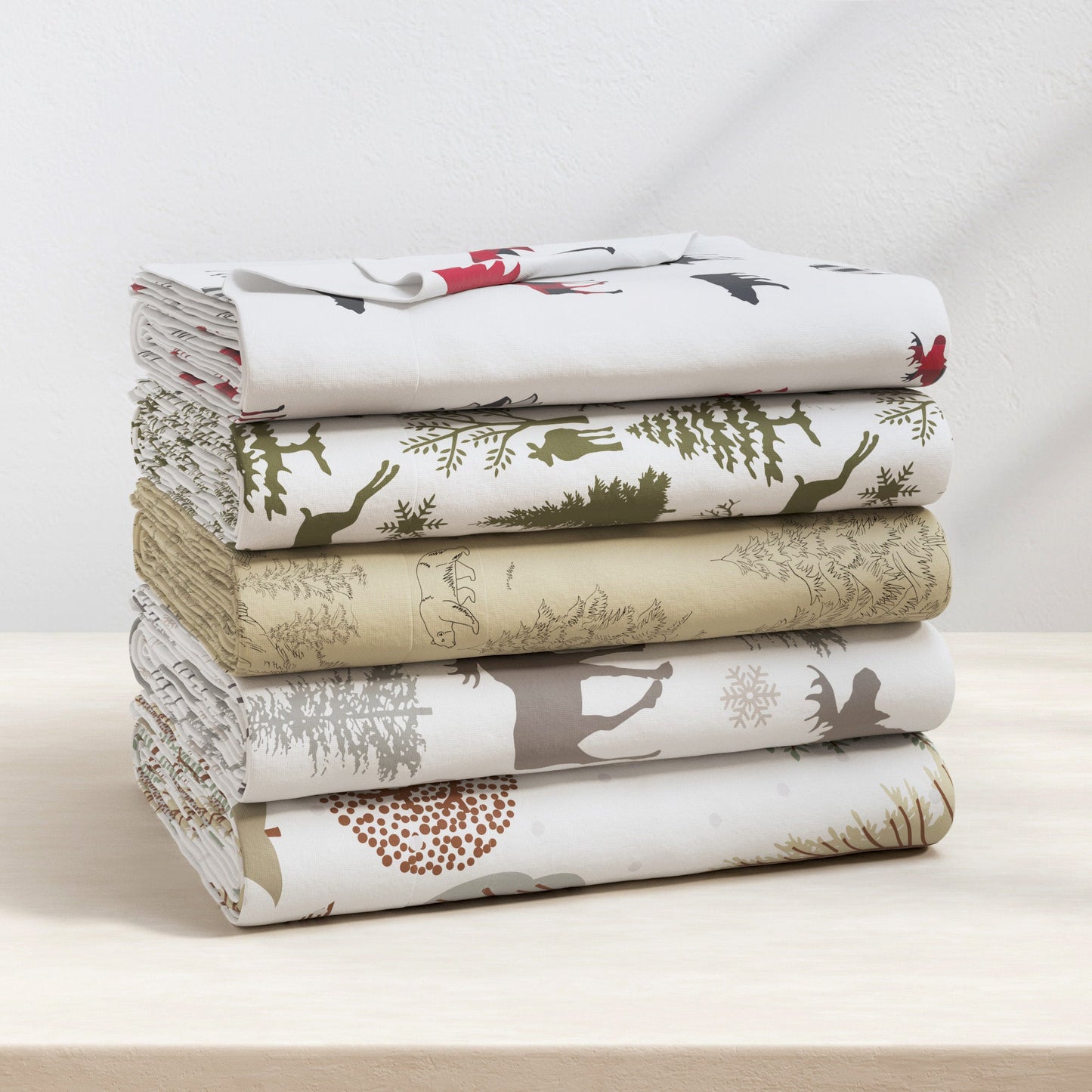 4-Piece Turkish Cotton Flannel Sheet - Lakeview Collection