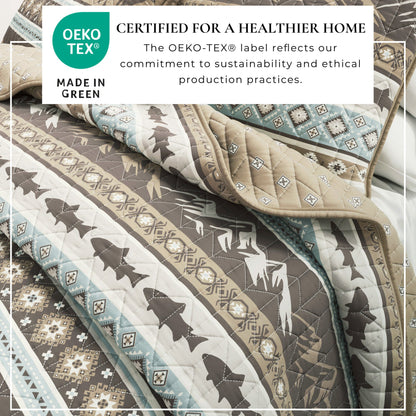 3-Piece Lodge Quilt - Yosemite Collection