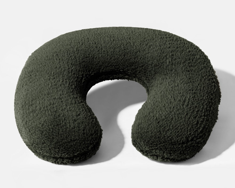 Black wighted neck pillow