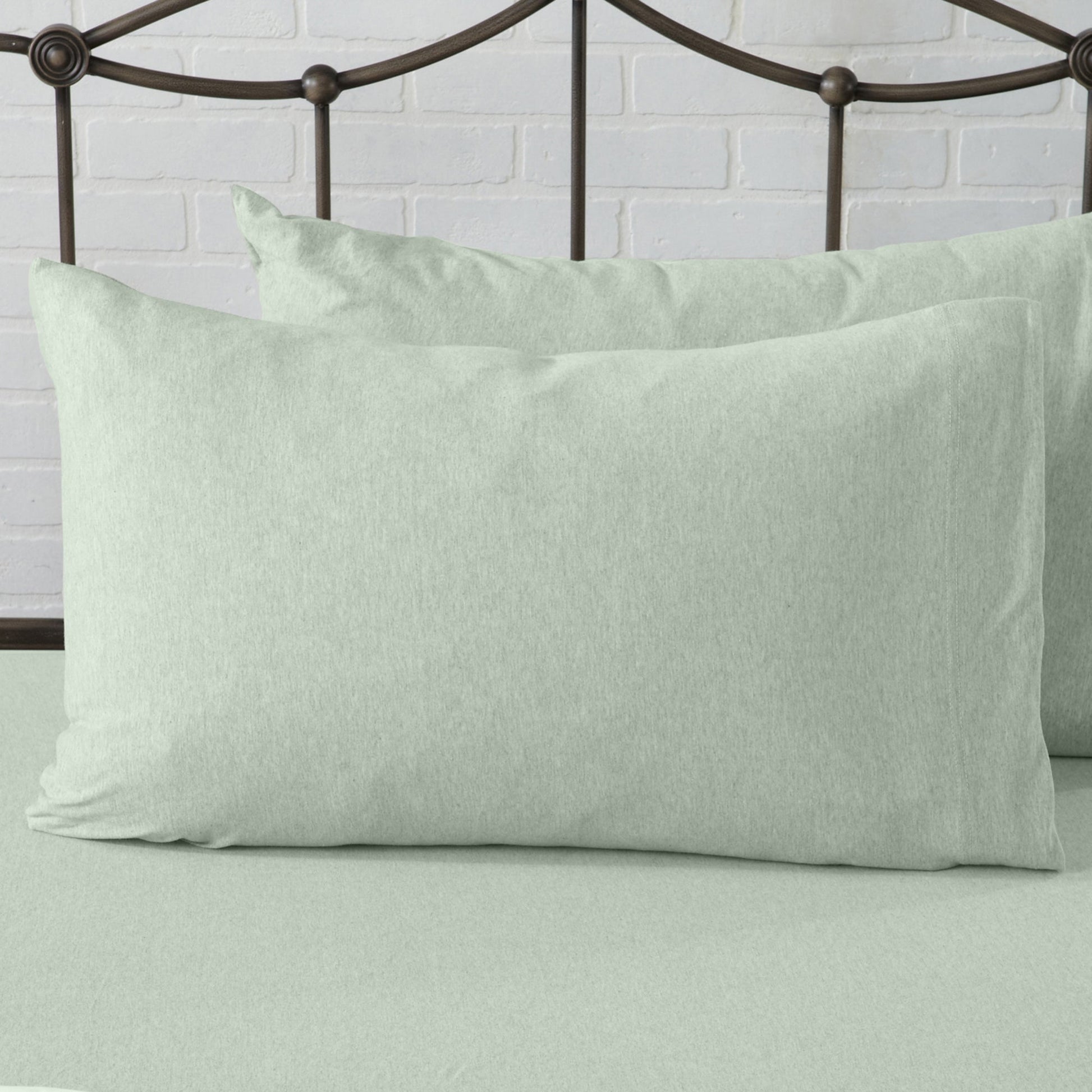 Sleep City Twin / Winter White Sheets 4-Piece Jersey Sheet - Carmen Collection Great Bay Home